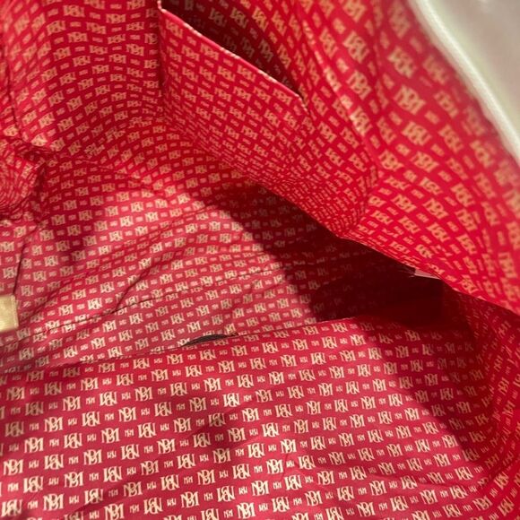 BADGLEY MISCHKA Anna vegan Leather Tote Travel Bag, purse XL Weekender - Picture 10 of 11